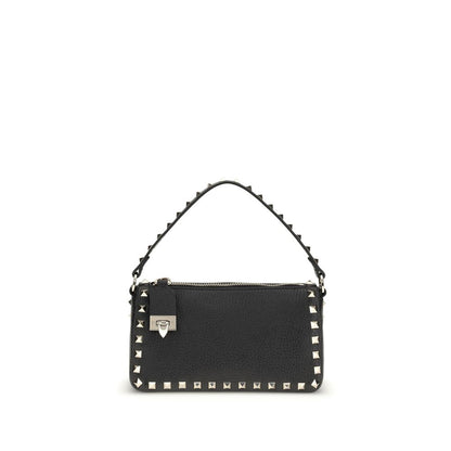 Sac bandoulière Valentino Garavani Bos Taurus en cuir de veau noir