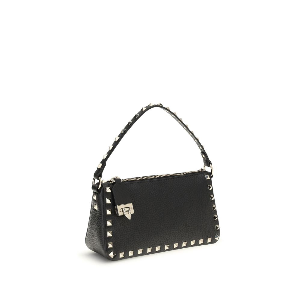Sac bandoulière Valentino Garavani Bos Taurus en cuir de veau noir