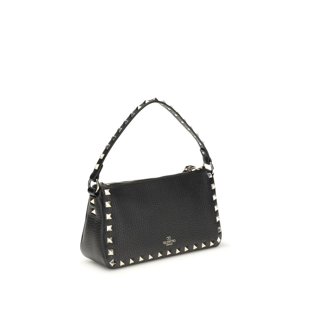 Sac bandoulière Valentino Garavani Bos Taurus en cuir de veau noir