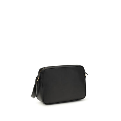 Sac bandoulière Valentino Garavani Bos Taurus en cuir de veau noir