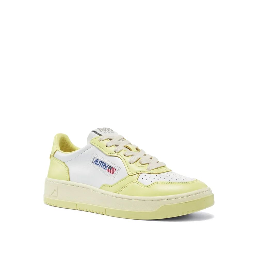 Autry Sneakers basse in pelle bianche