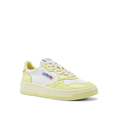 Autry Sneakers basse in pelle bianche