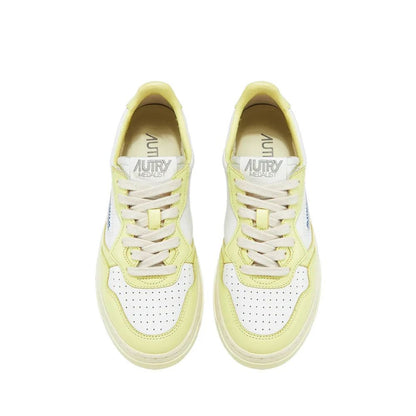 Autry Sneakers basse in pelle bianche