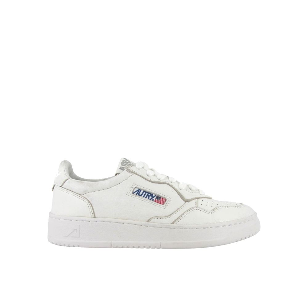 Autry Sneakers basse in pelle bianche