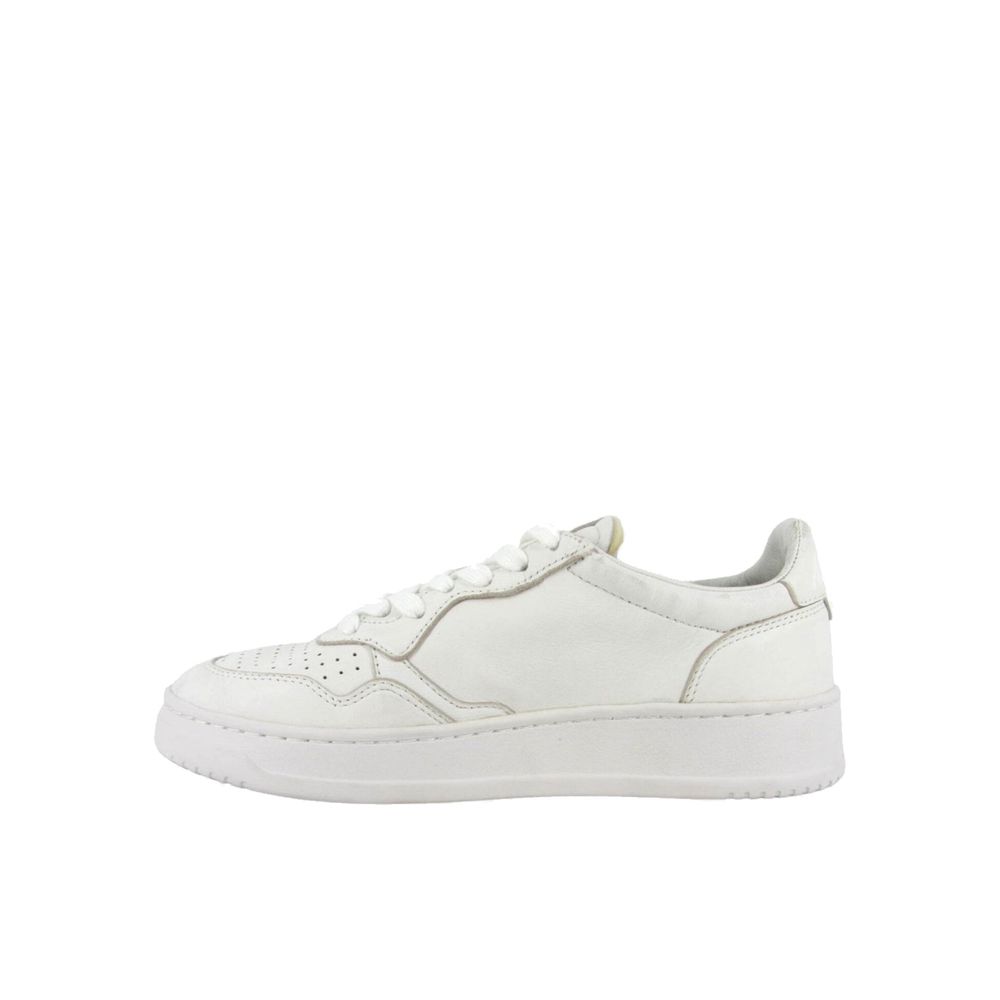 Autry Sneakers basse in pelle bianche
