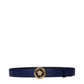 Cintura Versace in pelle blu