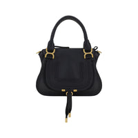 Borsa a tracolla Chloé Bos Taurus in pelle di vitello nera