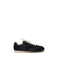 Baskets Prada en cuir de veau bleu Bos Taurus