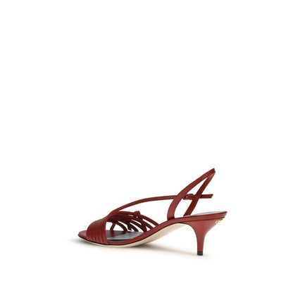 Sandali Valentino Garavani in pelle di capra multicolore con cinturino