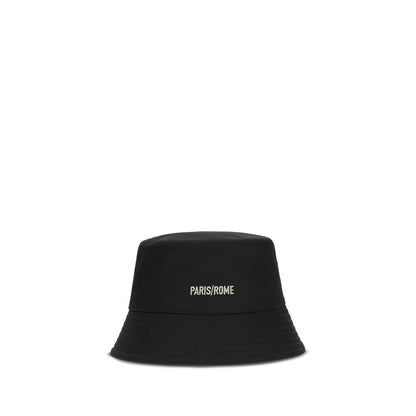 Valentino Garavani Cappello a Secchiello in Cotone Nero