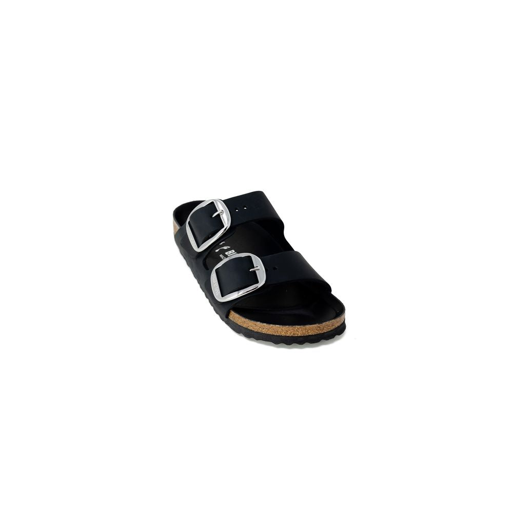 Pantoufles Birkenstock noires en synthétique