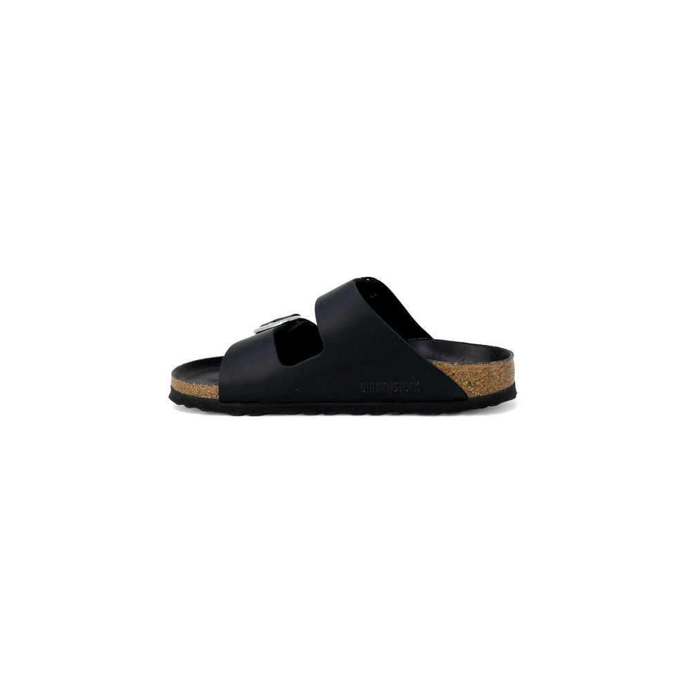 Pantoufles Birkenstock noires en synthétique