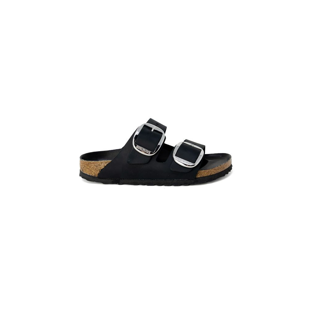 Pantoufles Birkenstock noires en synthétique
