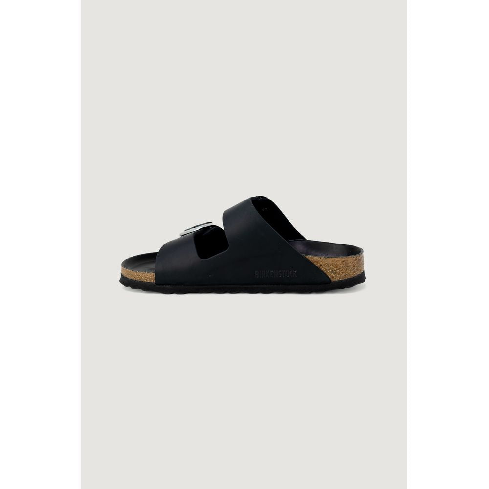 Pantoufles Birkenstock noires en synthétique