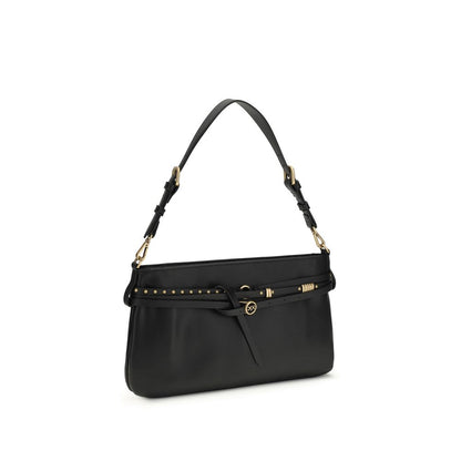 Sac bandoulière PINKO Bos Taurus en cuir de veau noir
