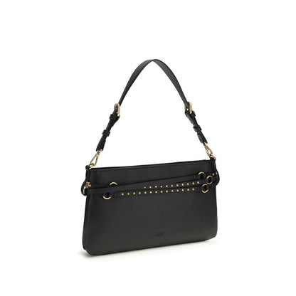 Sac bandoulière PINKO Bos Taurus en cuir de veau noir