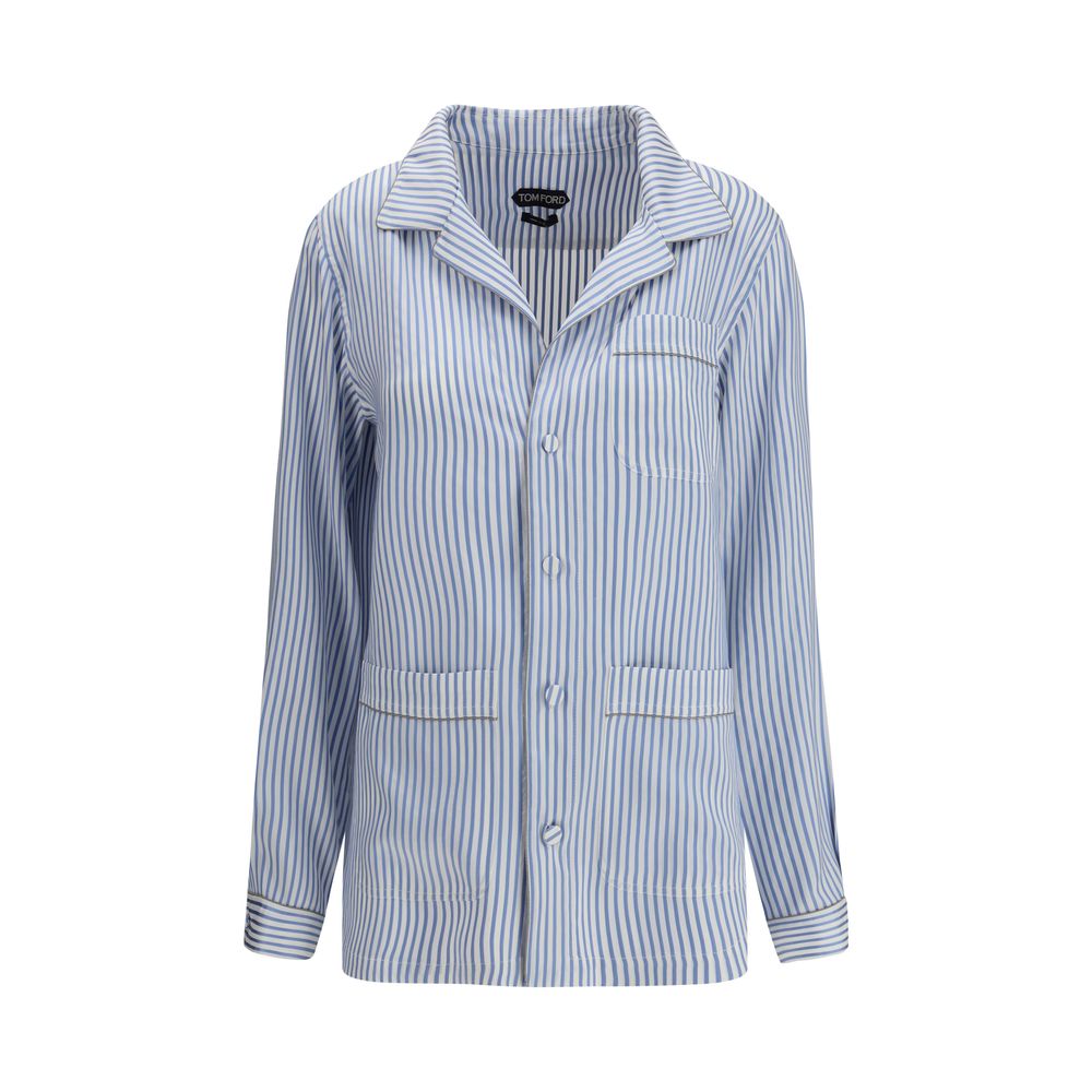 Tom Ford Chemise de Nuit en Soie Multicolore