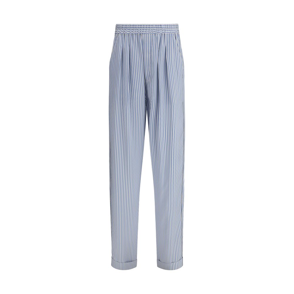 Pantaloni casual Tom Ford in seta multicolore