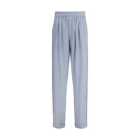 Pantaloni casual Tom Ford in seta multicolore