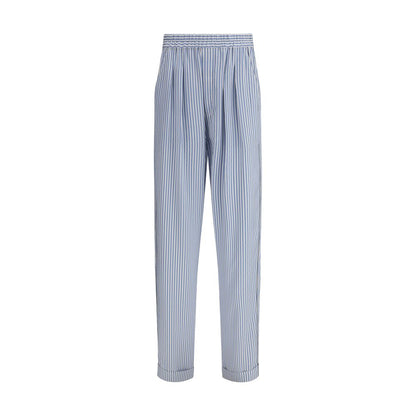 Pantaloni casual Tom Ford in seta multicolore