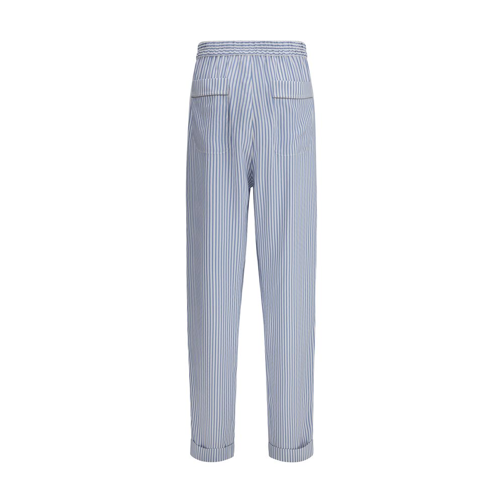 Pantaloni casual Tom Ford in seta multicolore