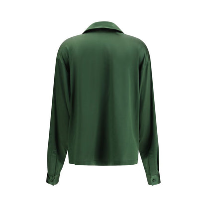 Camicia bicolore in seta di Tom Ford