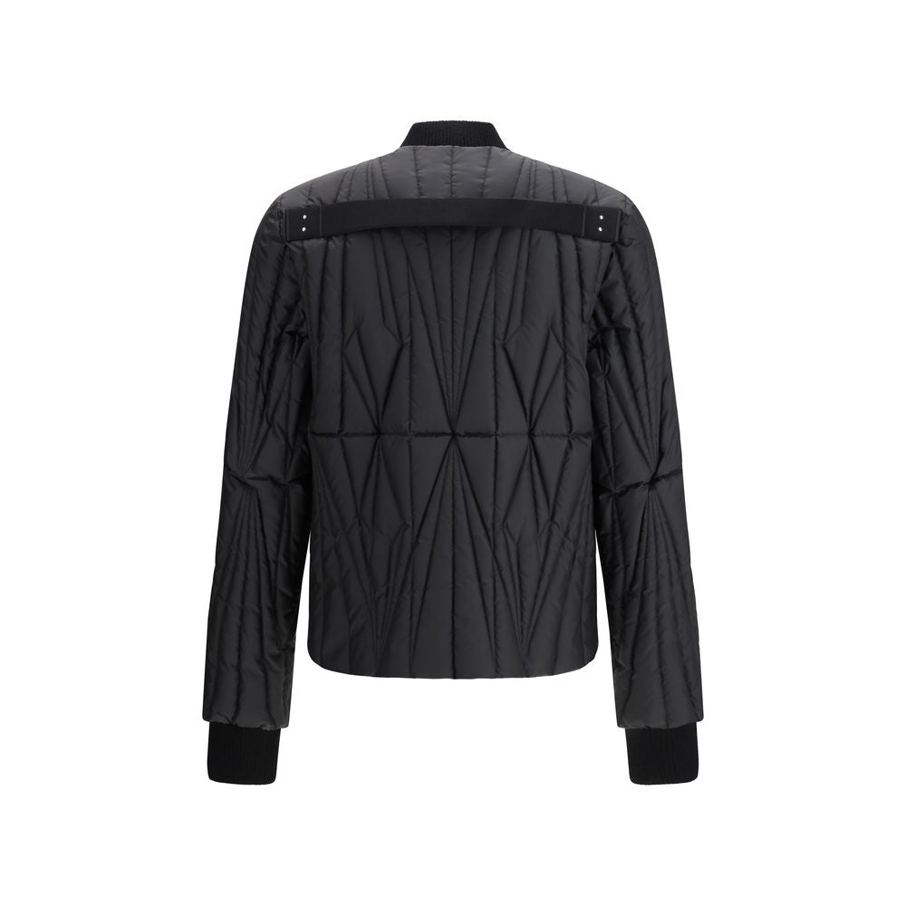 Abbigliamento Moncler x Rick Owens nero in piuma d'oca