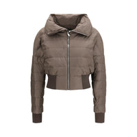 Cappotto in poliestere marrone Moncler x Rick Owens