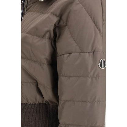 Cappotto in poliestere marrone Moncler x Rick Owens