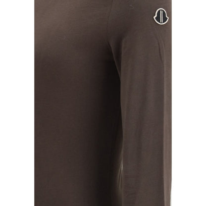 Moncler x Rick Owens Vêtements de sport en coton marron