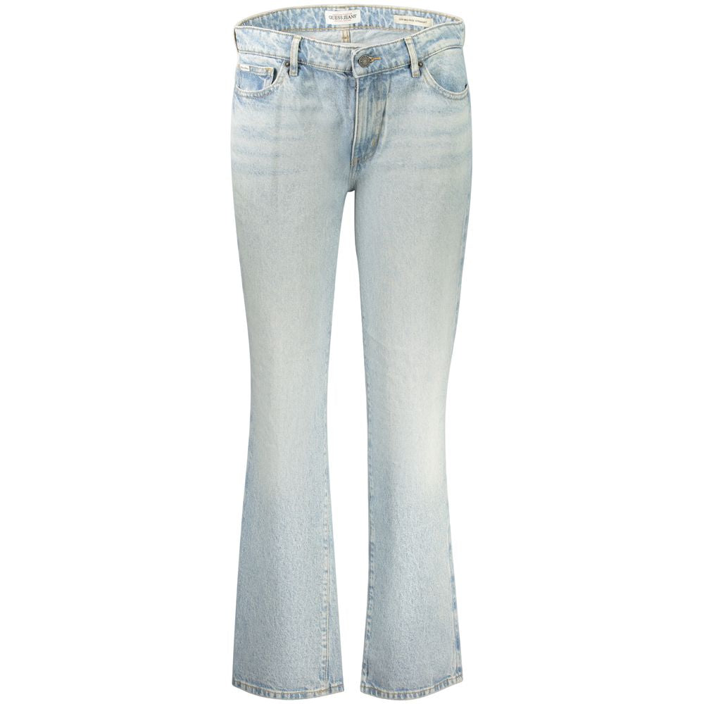 Guess Jeans Azzurro Coton Jeans Femme