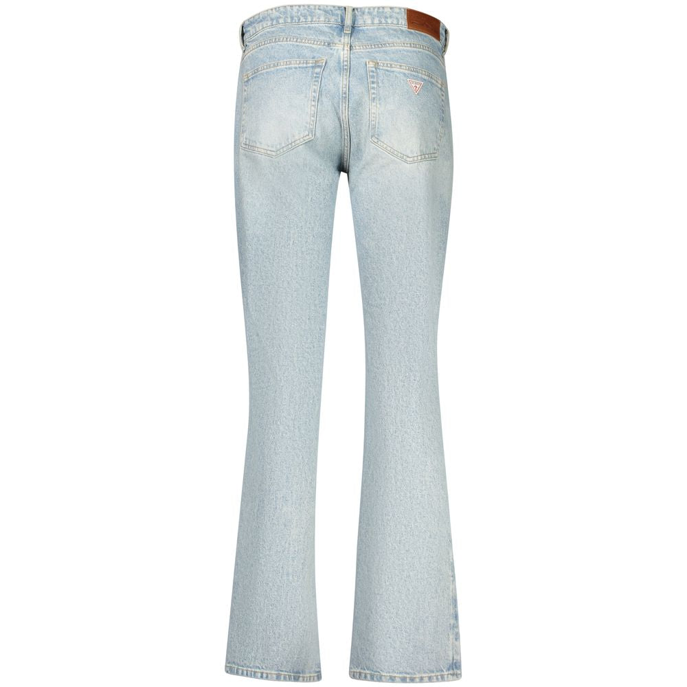 Guess Jeans Azzurro Coton Jeans Femme