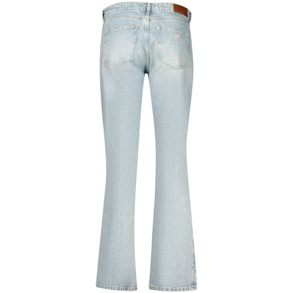 Guess Jeans Azzurro Coton Jeans Femme