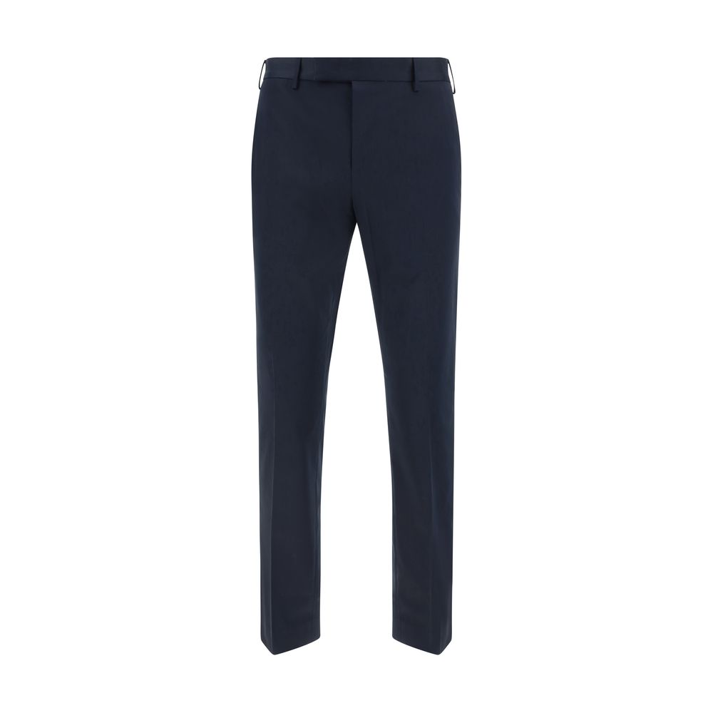 Pantaloni casual PT Torino in cotone blu
