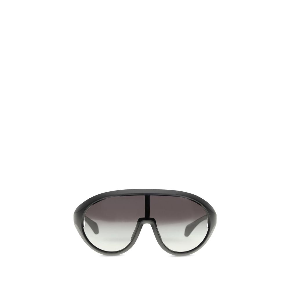 Occhiali da sole Moncler x Rick Owens in poliammide neri