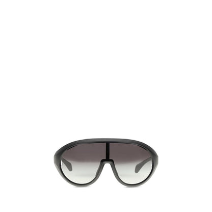 Occhiali da sole Moncler x Rick Owens in poliammide neri