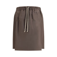 Moncler x Rick Owens Pantaloncini Bermuda Marroni in Poliestere