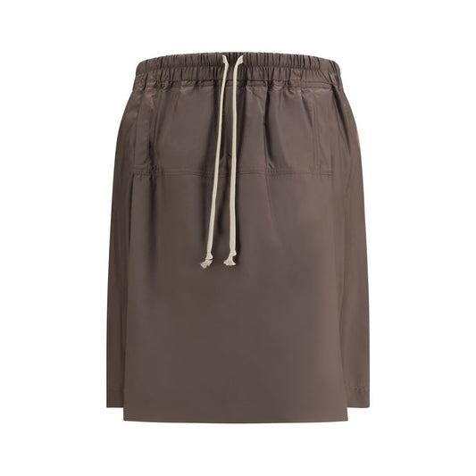 Moncler x Rick Owens Pantaloncini Bermuda Marroni in Poliestere
