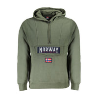 Norvegia 1963 Verde Cotone Felpa Uomo