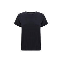 T-shirt Brunello Cucinelli en nylon noir