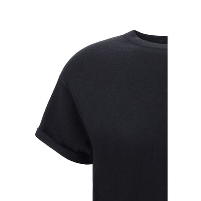 T-shirt Brunello Cucinelli en nylon noir