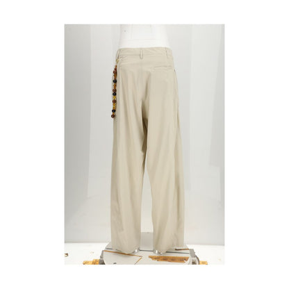 Darkpark Pantaloni Casual Beige in Cotone