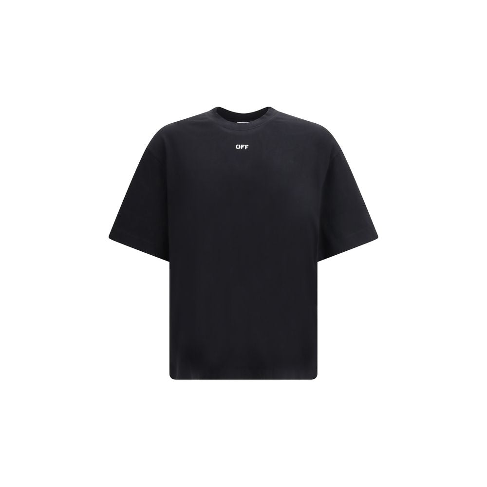 Off-White Cotone Nero Abbigliamento Sportivo