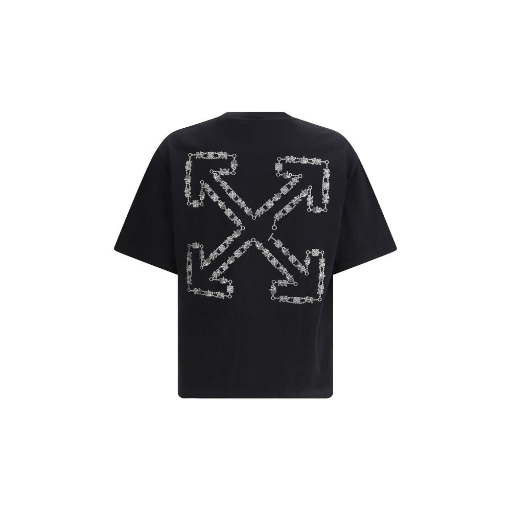 Off-White Cotone Nero Abbigliamento Sportivo