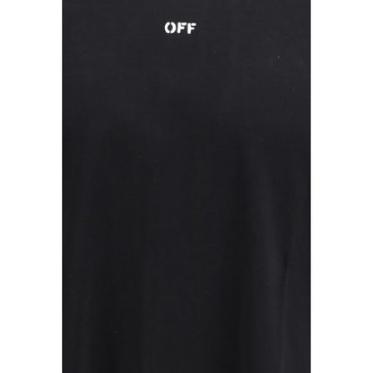 Off-White Cotone Nero Abbigliamento Sportivo