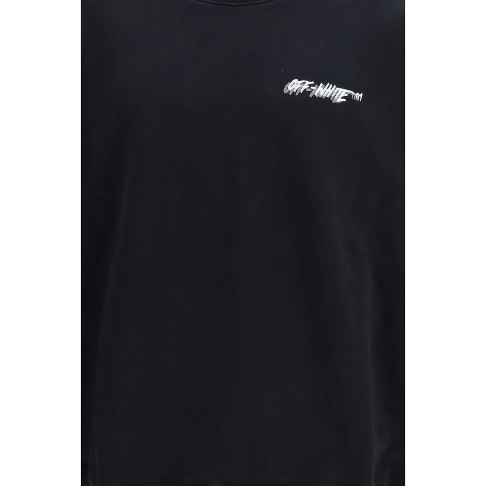 Sweat-shirt Off-White en coton noir