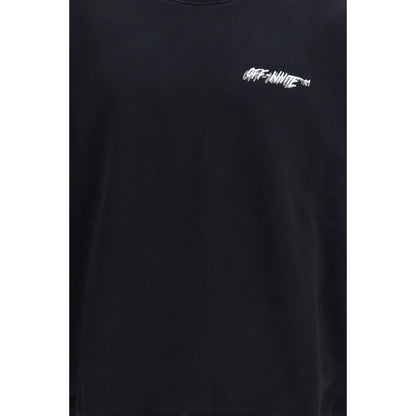 Sweat-shirt Off-White en coton noir