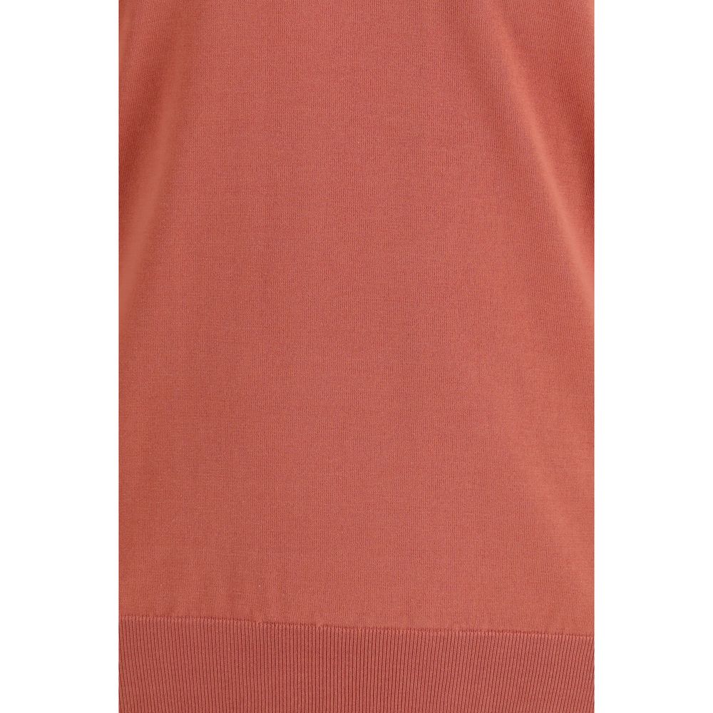 Sweat-shirt Brunello Cucinelli en coton orange