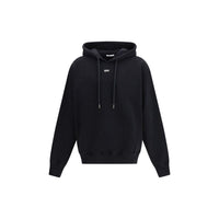 Felpa Off-White in cotone nera