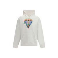 Sweat-shirt en coton blanc Casablanca